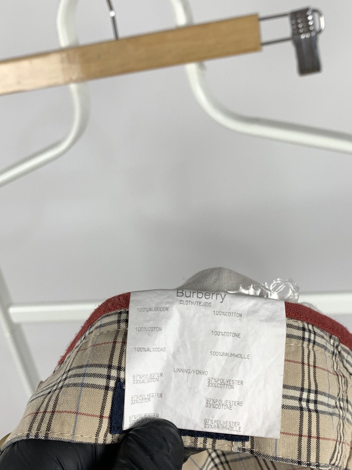 Vintage Burberry London Nova Check Shorts