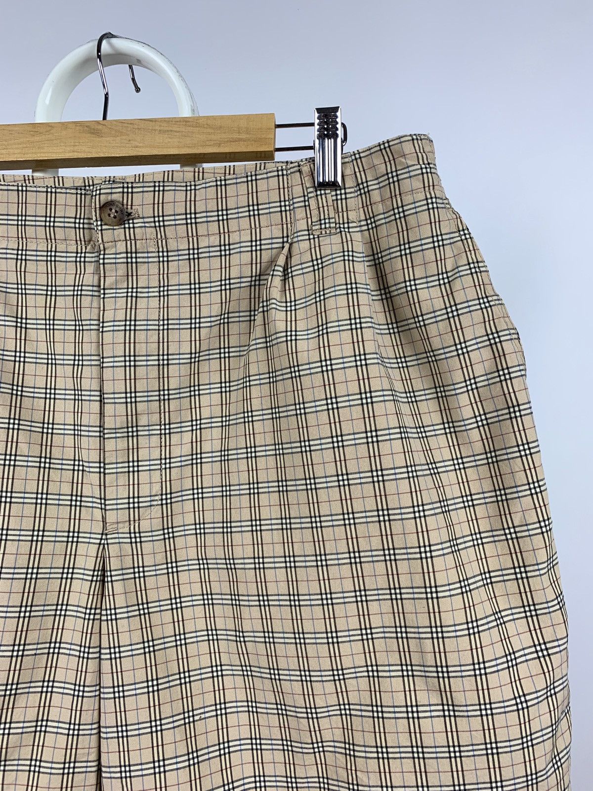 Vintage Burberry London Nova Check Shorts