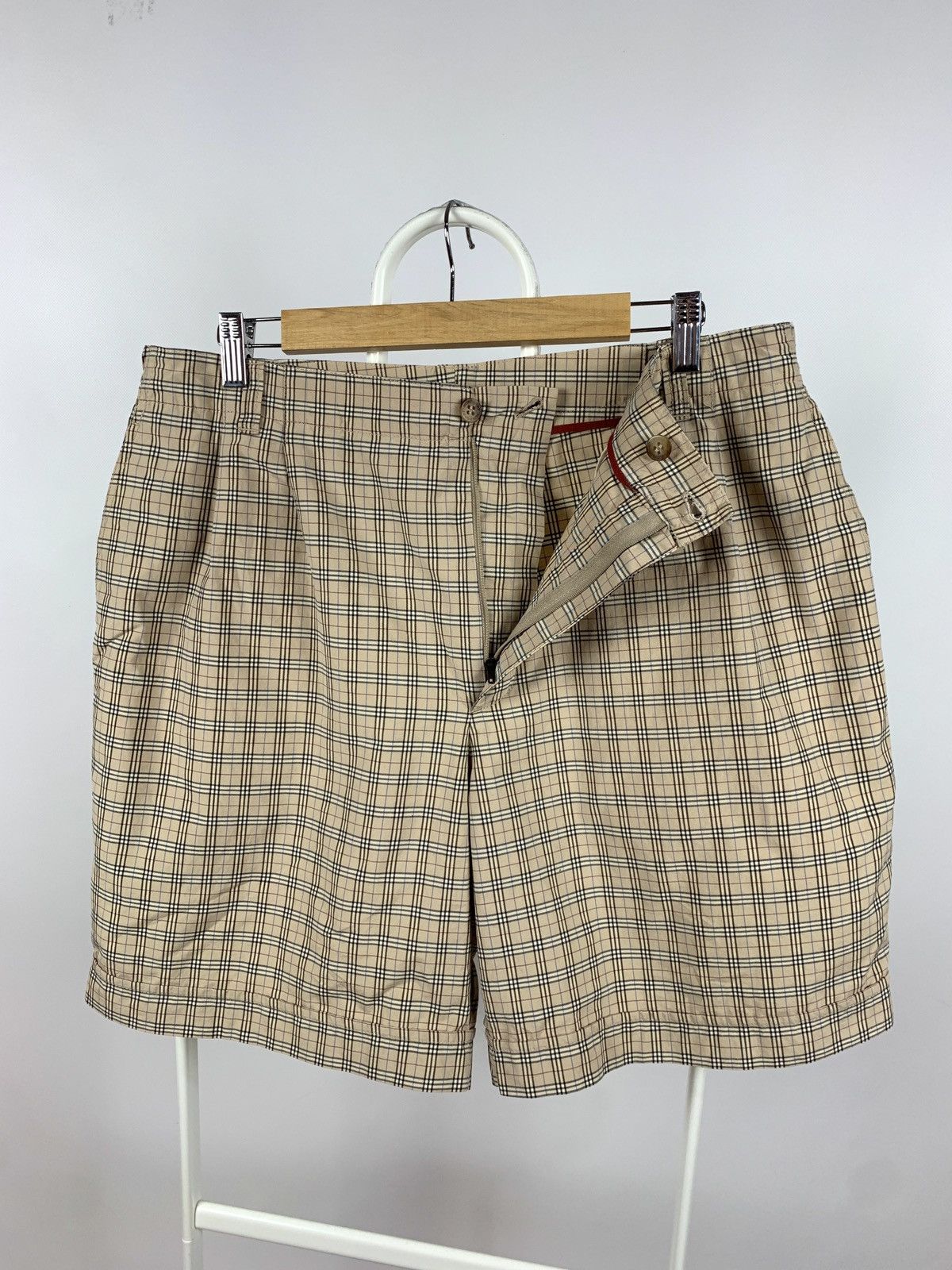 Vintage Burberry London Nova Check Shorts