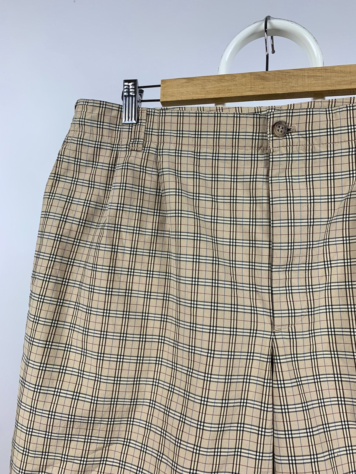 Vintage Burberry London Nova Check Shorts