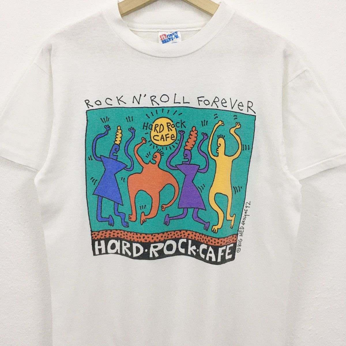 Hard Rock Cafe × Keith Haring × Vintage Rare Vintage 1992 Keith Haring x Hard Rock Cafe San Diego Size US M / EU 48-50 / 2 - 7 Thumbnail