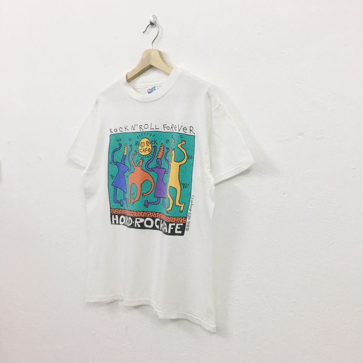 Hard Rock Cafe × Keith Haring × Vintage Rare Vintage 1992 Keith Haring x Hard Rock Cafe San Diego Size US M / EU 48-50 / 2 - 10 Thumbnail