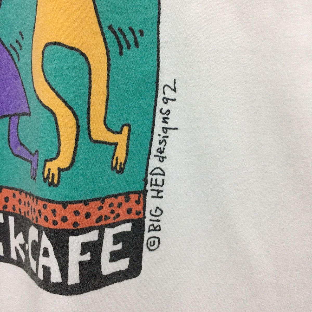 Hard Rock Cafe × Keith Haring × Vintage Rare Vintage 1992 Keith Haring x Hard Rock Cafe San Diego Size US M / EU 48-50 / 2 - 6 Thumbnail