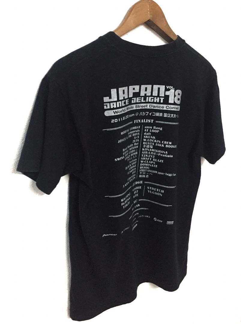 Band Tees World Wide Street Dance Concert 2011 Japanese band Tshirt Size US M / EU 48-50 / 2 - 5 Thumbnail