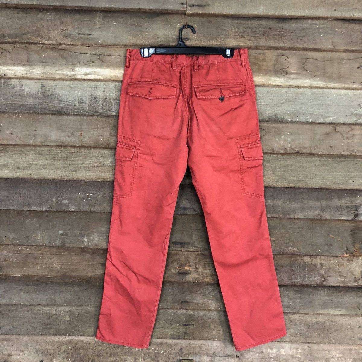 Gap Red Multipocket Tactical Cargo Pants #4385