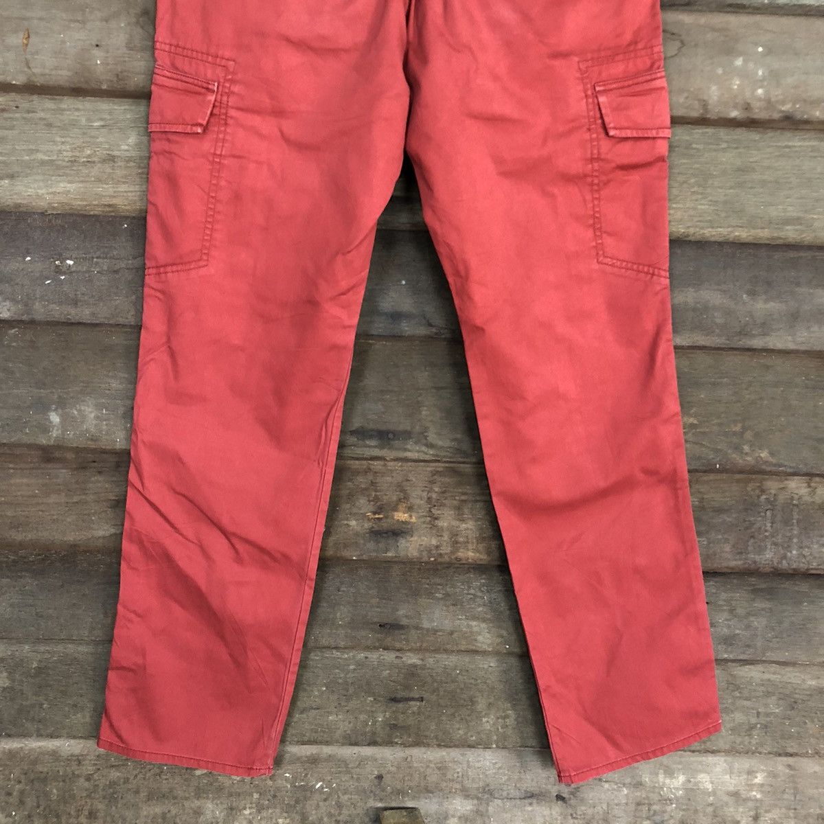 Gap Red Multipocket Tactical Cargo Pants #4385