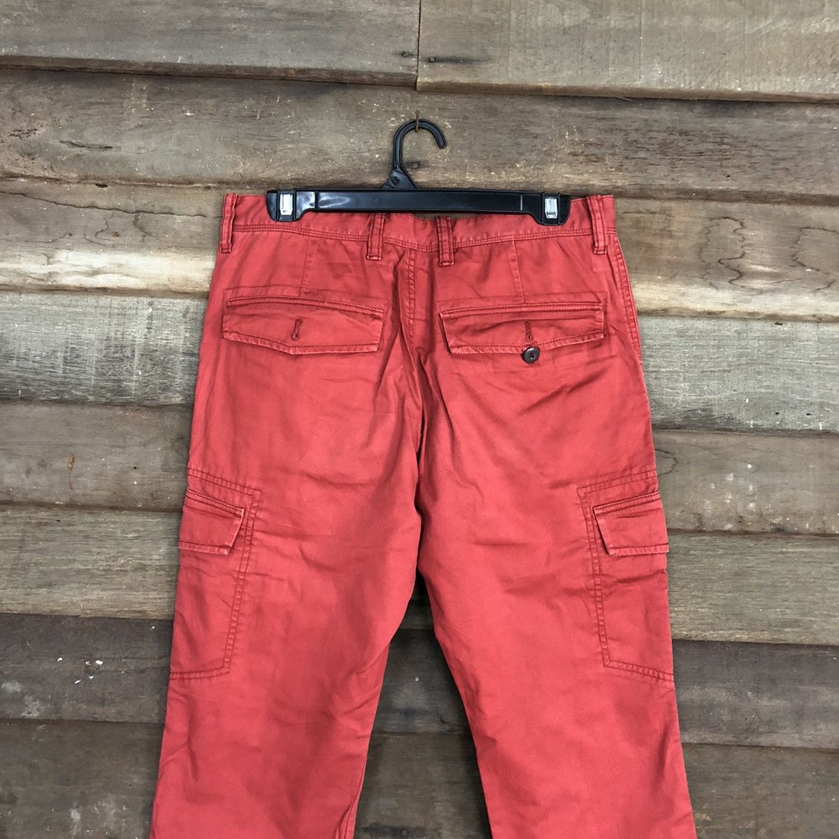 Gap Red Multipocket Tactical Cargo Pants #4385