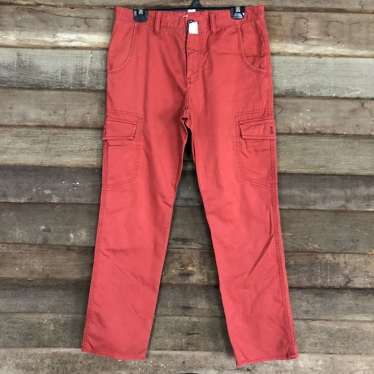 Gap Red Multipocket Tactical Cargo Pants #4385