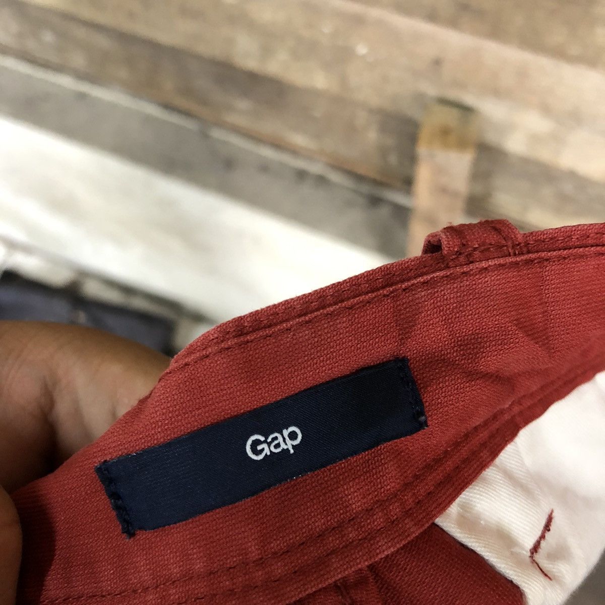 Gap Red Multipocket Tactical Cargo Pants #4385