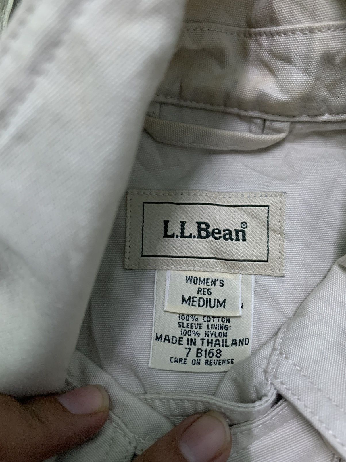 L.L. Bean Nice L.L Bean Double Breasted Workwear Jacket Size M / US 6-8 / IT 42-44 - 4 Thumbnail