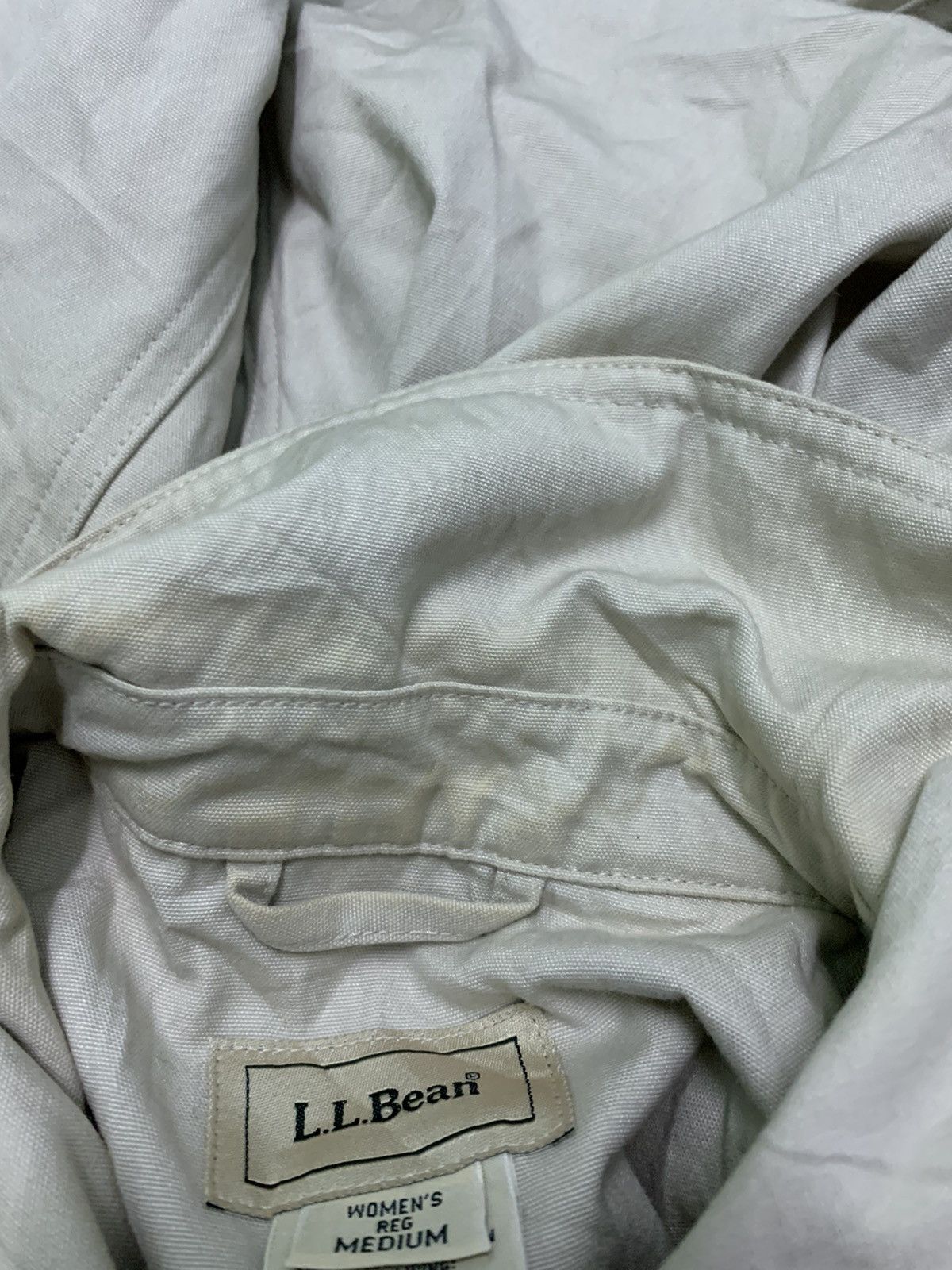 L.L. Bean Nice L.L Bean Double Breasted Workwear Jacket Size M / US 6-8 / IT 42-44 - 8 Thumbnail