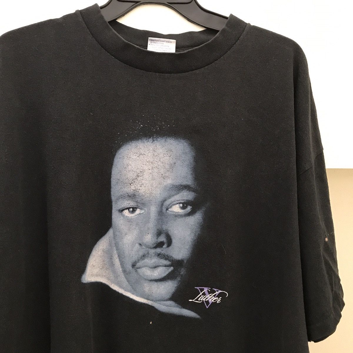 Band Tees × Rap Tees × Vintage Vintage 90s Luther Vandross Power 
