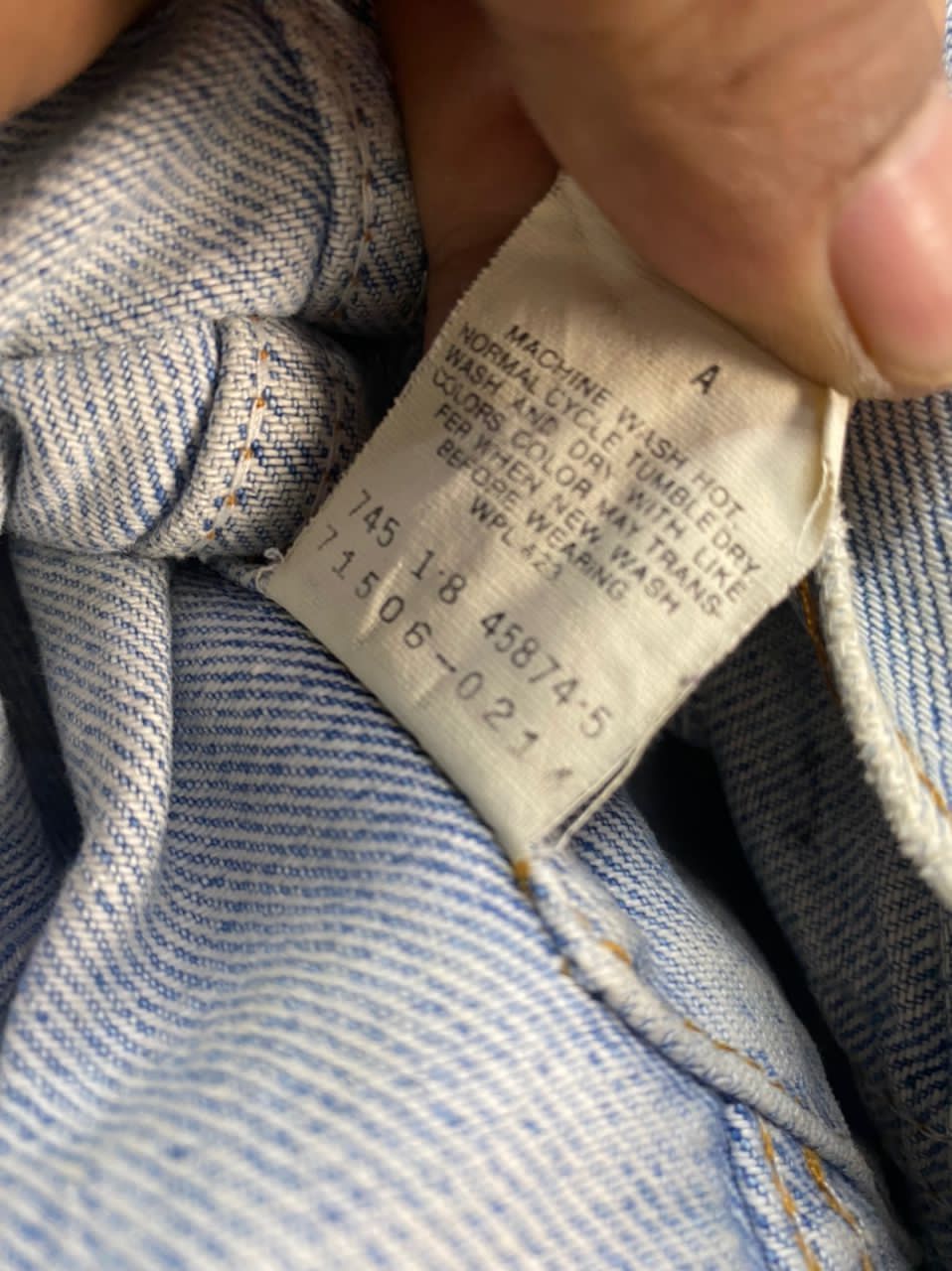 Levi's Vintage Levi’s distressed denim custom jacket Size US M / EU 48-50 / 2 - 7 Thumbnail
