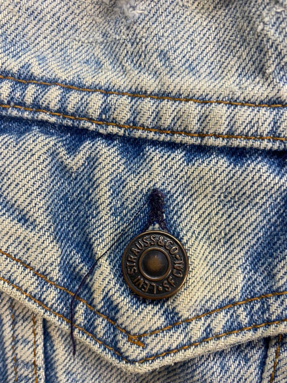Levi's Vintage Levi’s distressed denim custom jacket Size US M / EU 48-50 / 2 - 8 Thumbnail