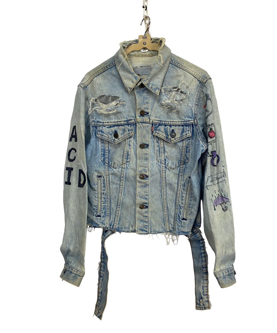 Levi's Vintage Levi’s distressed denim custom jacket Size US M / EU 48-50 / 2 - 1 Thumbnail