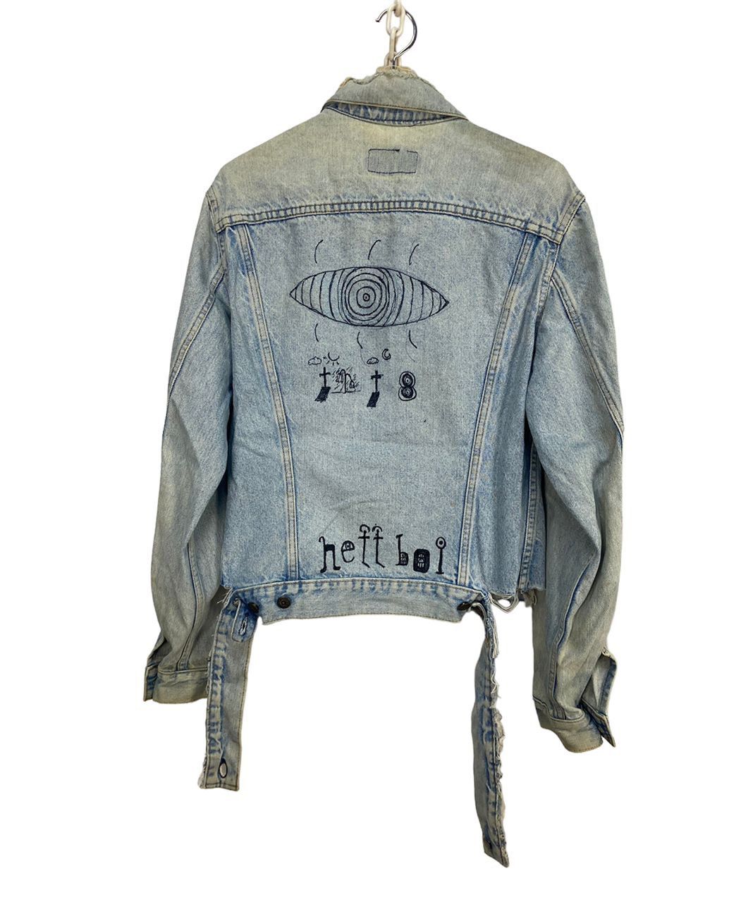 Levi's Vintage Levi’s distressed denim custom jacket Size US M / EU 48-50 / 2 - 2 Thumbnail