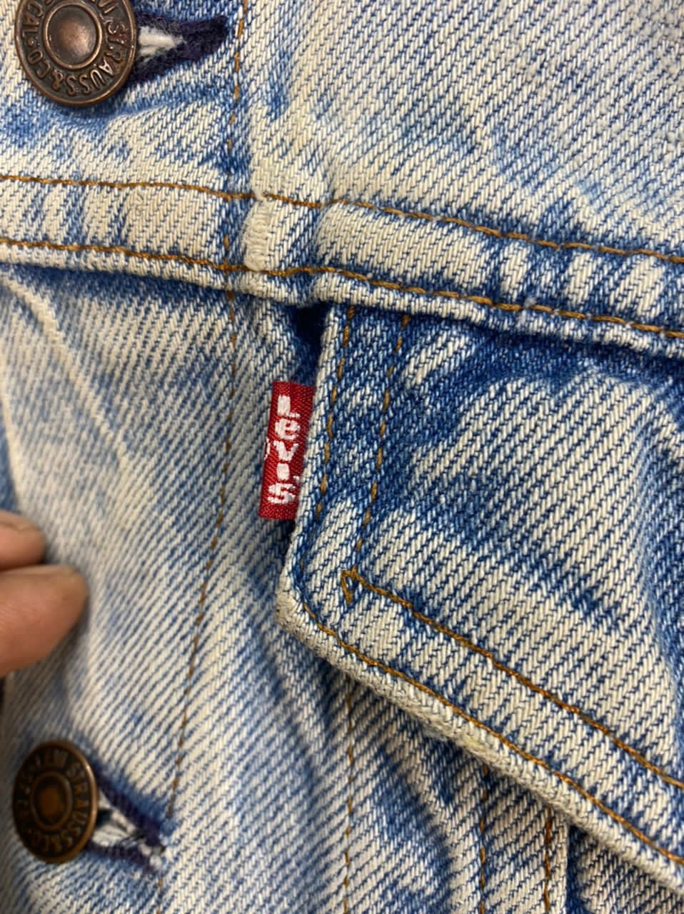 Levi's Vintage Levi’s distressed denim custom jacket Size US M / EU 48-50 / 2 - 9 Thumbnail
