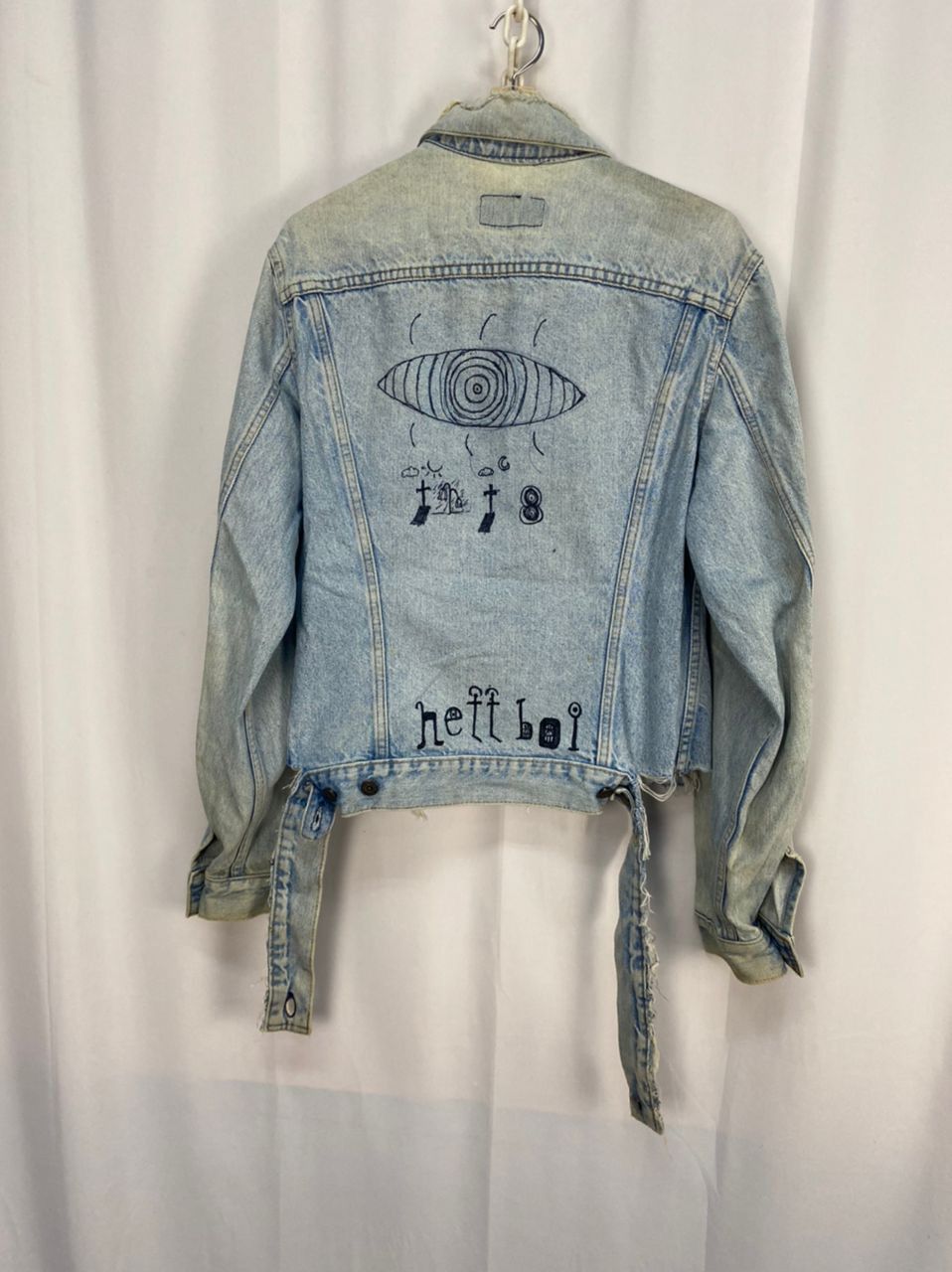 Levi's Vintage Levi’s distressed denim custom jacket Size US M / EU 48-50 / 2 - 11 Thumbnail