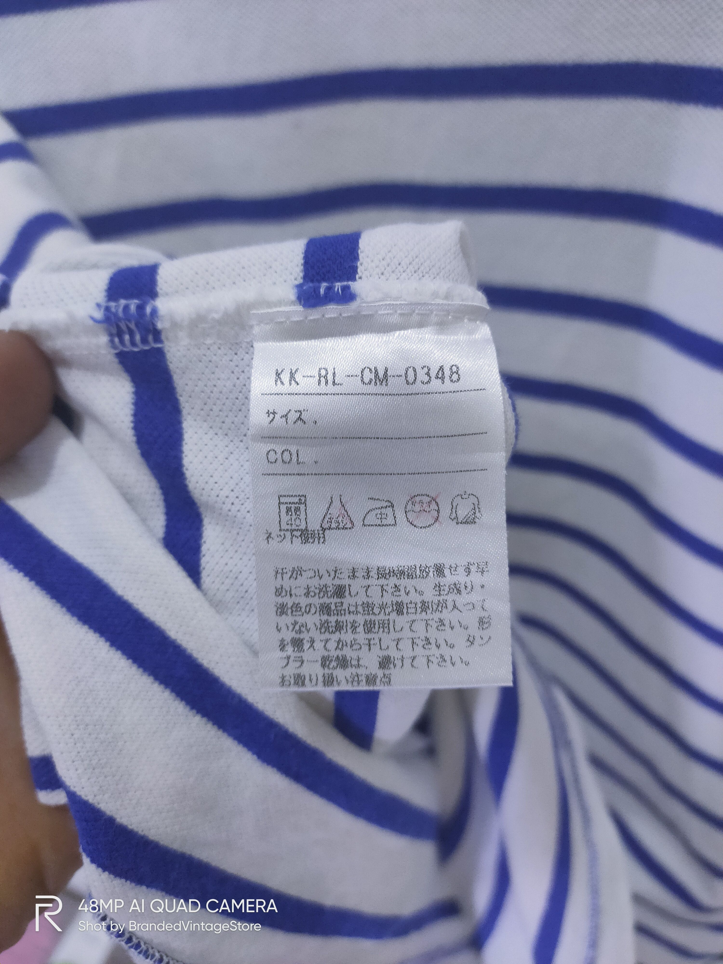 Polo Ralph Lauren × Ralph Lauren Vintage POLO RALPH LAUREN SPORT Deadstock Zipper Polo Shirt Size US M / EU 48-50 / 2 - 10 Thumbnail