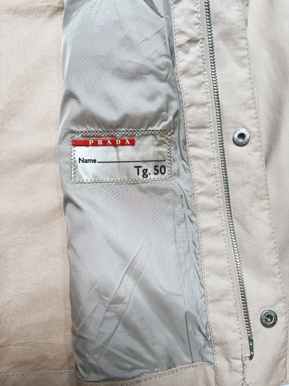 Prada Prada Linea Rossa Hooded Cotton Jacket Size US M / EU 48-50 / 2 - 4 Thumbnail