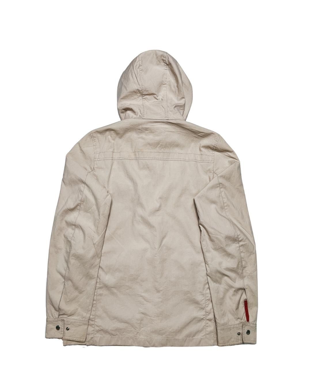 Prada Prada Linea Rossa Hooded Cotton Jacket Size US M / EU 48-50 / 2 - 2 Thumbnail