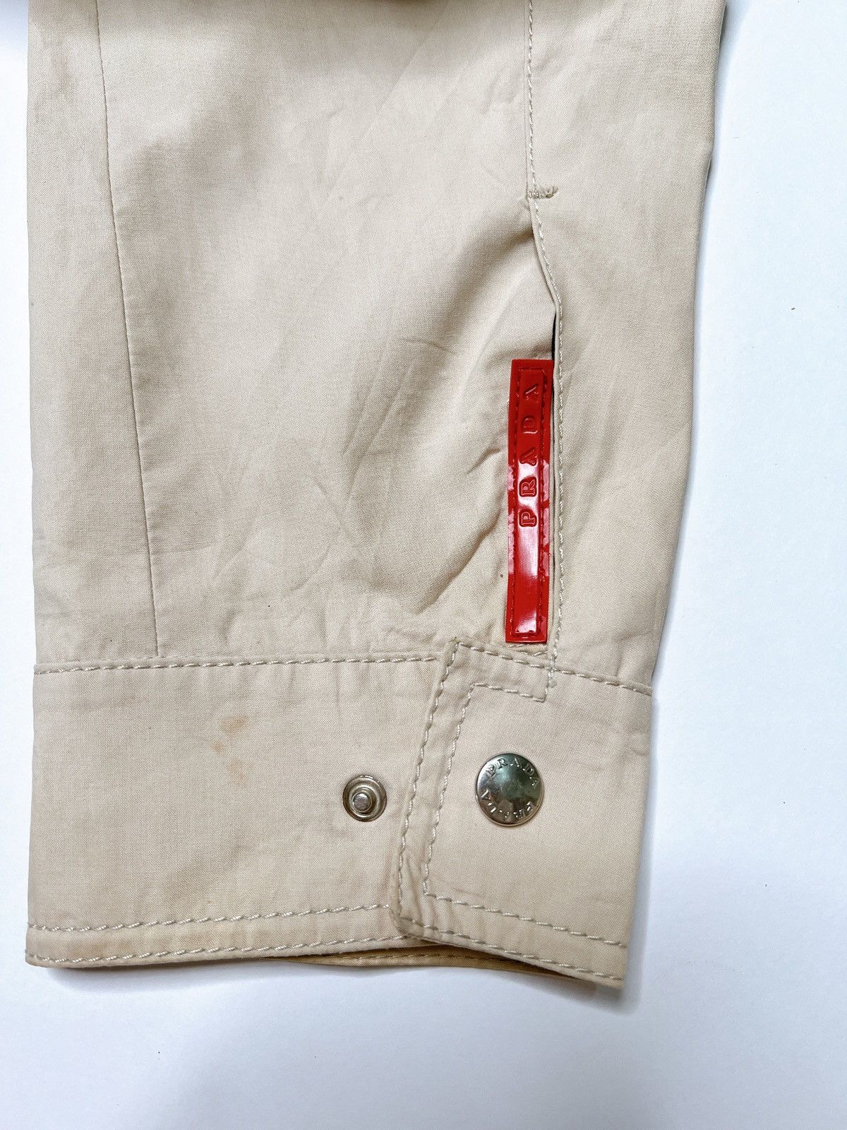 Prada Prada Linea Rossa Hooded Cotton Jacket Size US M / EU 48-50 / 2 - 7 Thumbnail