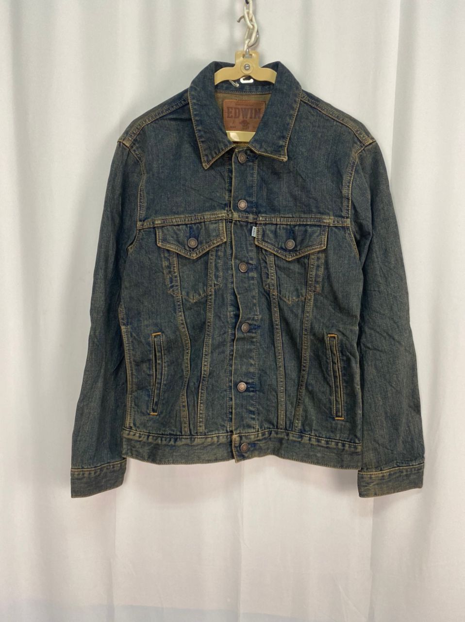 Edwin × Japanese Brand Edwin distressed denim jacket Size US S / EU 44-46 / 1 - 10 Thumbnail