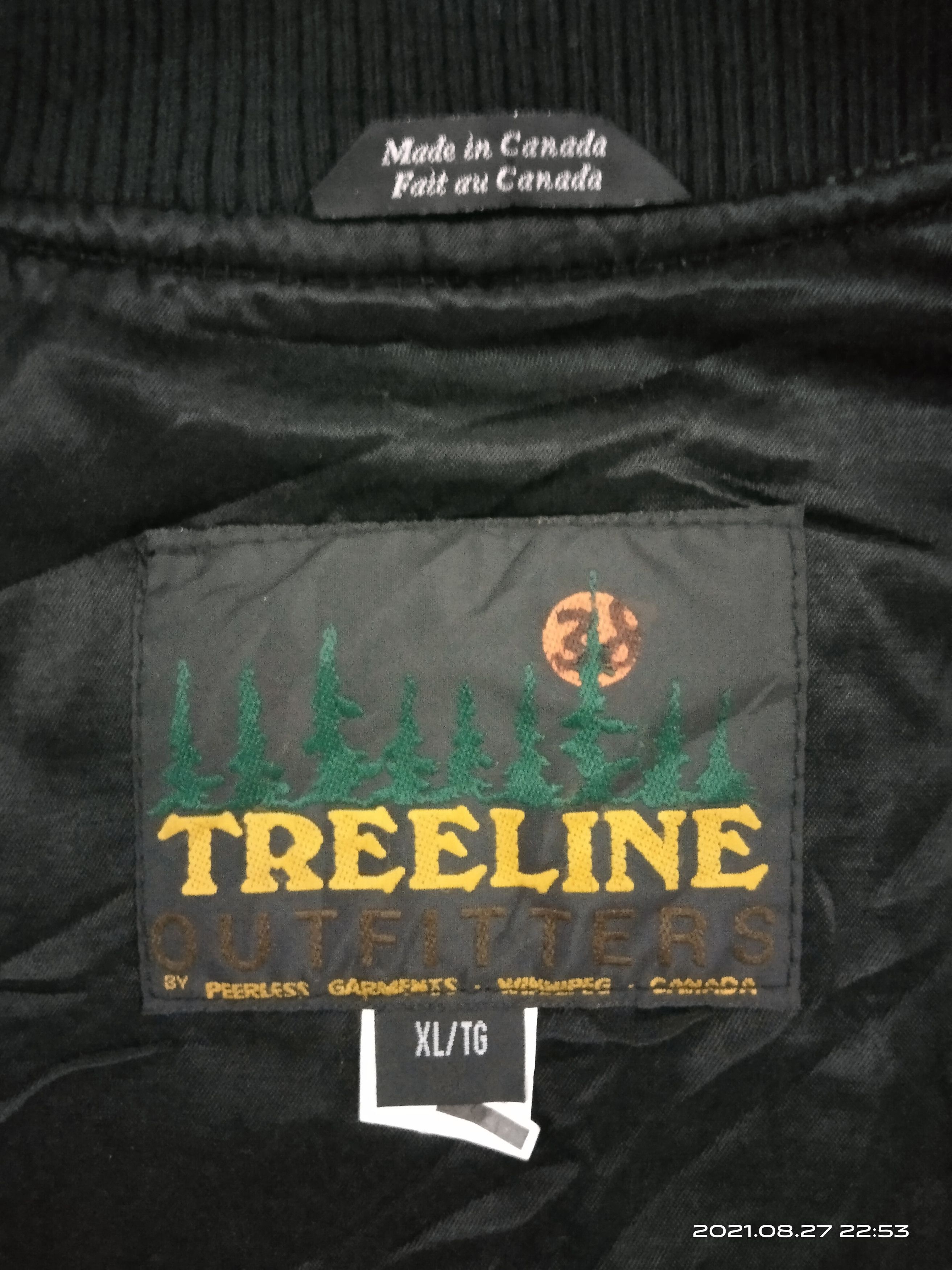 Leather TREELINE VARSITY WOOL/LEATHER JACKET MADE IN CANADA Size US XL / EU 56 / 4 - 9 Thumbnail
