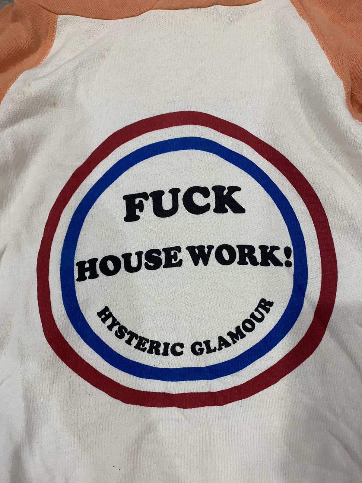 Hysteric Glamour 1998 Hysteric Fuck House Work raglan hoodie Size M / US 6-8 / IT 42-44 - 5 Thumbnail