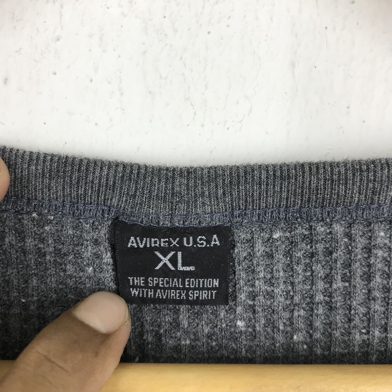 Avirex 🔥Avirex U.S.A.A.F. Fight For Flight First Army Signal Corp Size US L / EU 52-54 / 3 - 5 Thumbnail