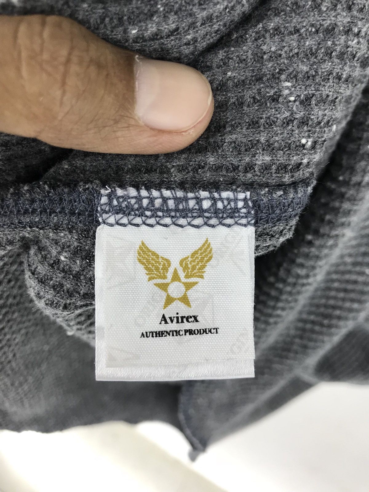 Avirex 🔥Avirex U.S.A.A.F. Fight For Flight First Army Signal Corp Size US L / EU 52-54 / 3 - 7 Thumbnail