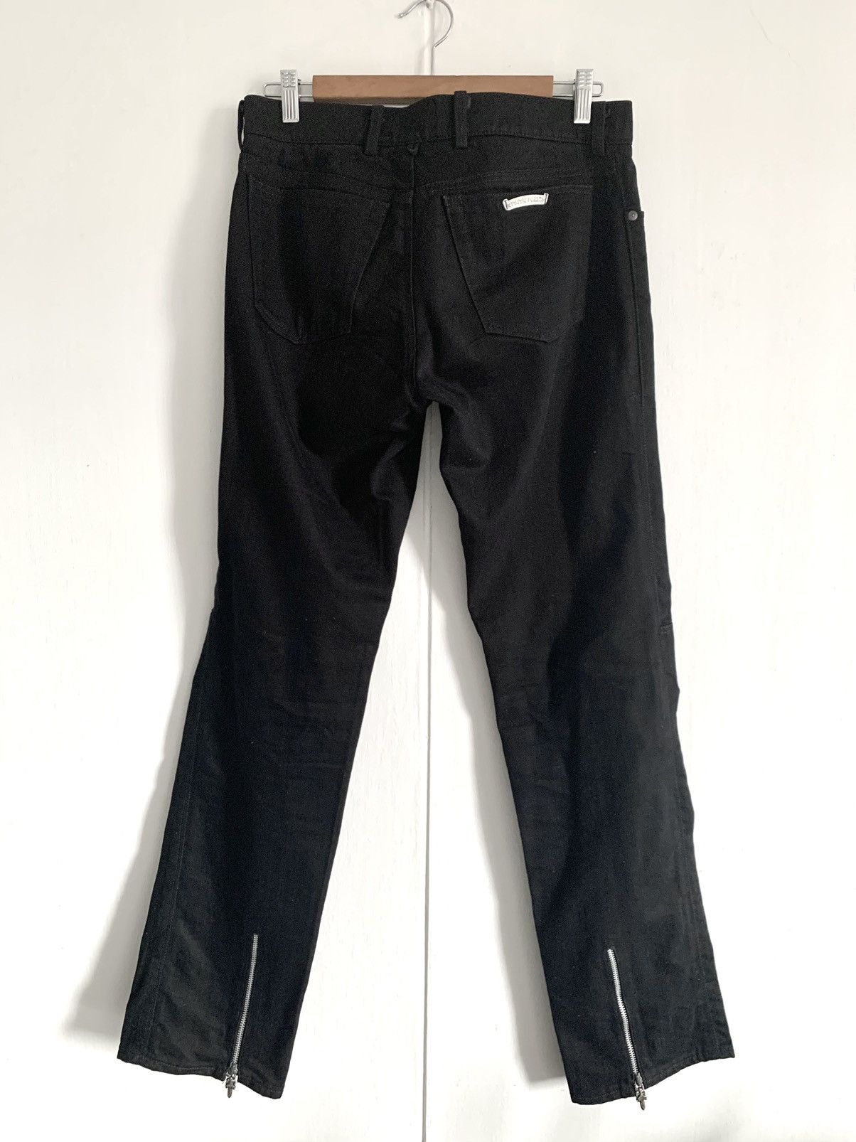 Chrome Hearts Le Fleur Back Zips Jeans Size US 31 - 11 Thumbnail