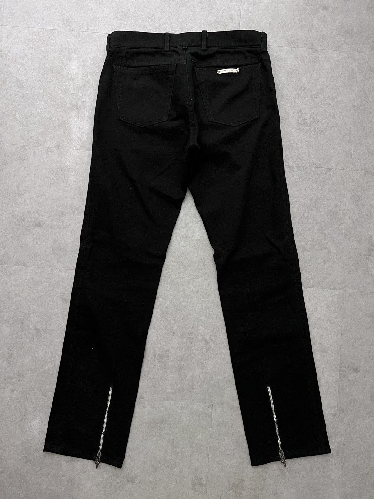 Chrome Hearts Le Fleur Back Zips Jeans Size US 31 - 2 Thumbnail