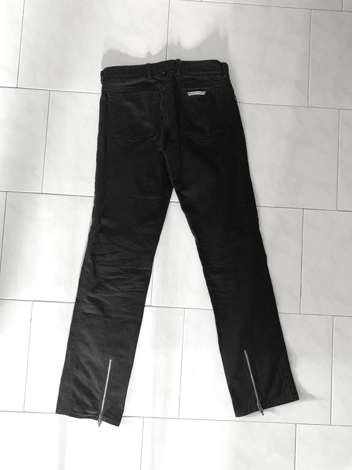 Chrome Hearts Le Fleur Back Zips Jeans Size US 31 - 9 Thumbnail