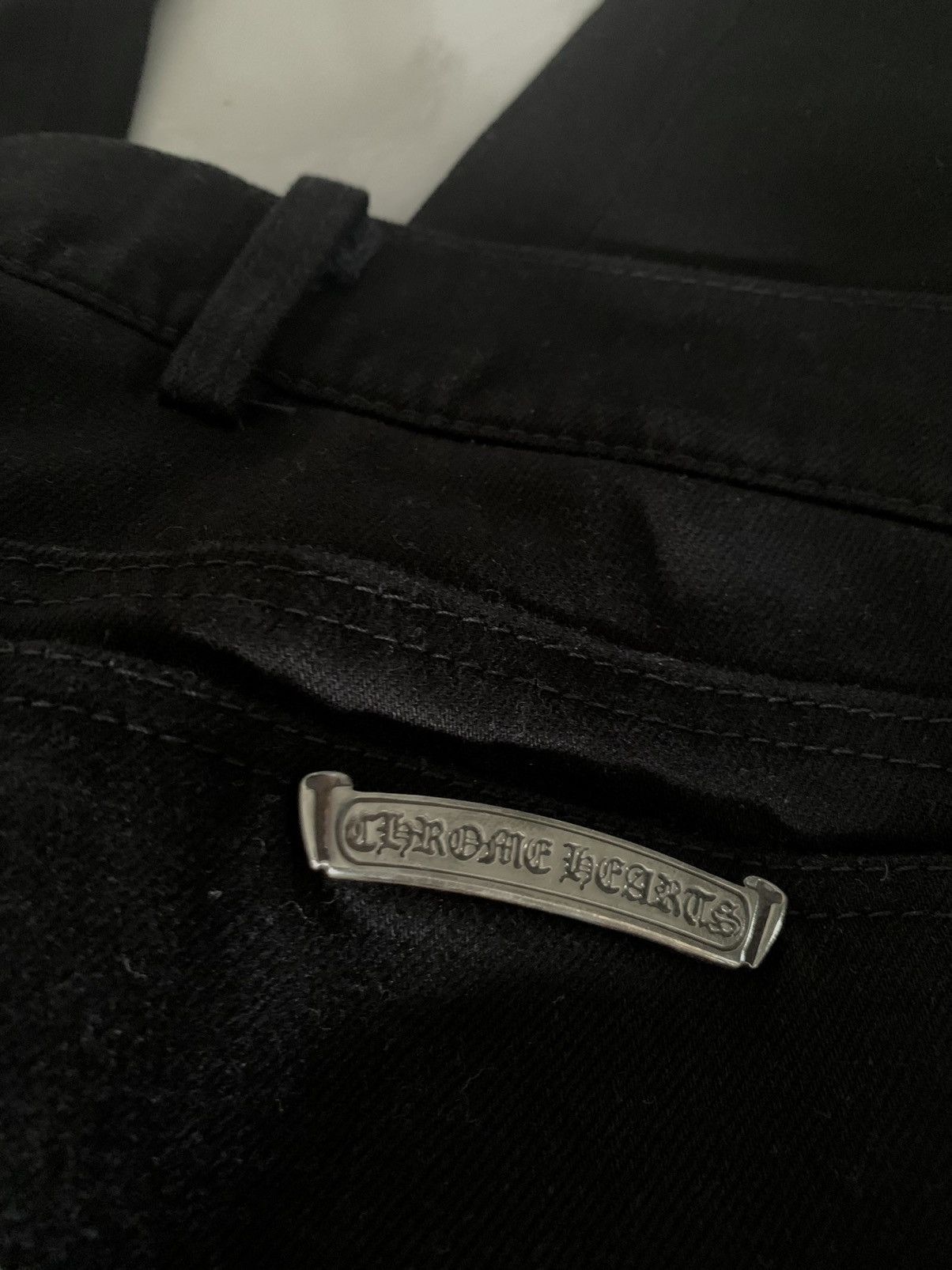 Chrome Hearts Le Fleur Back Zips Jeans Size US 31 - 15 Thumbnail