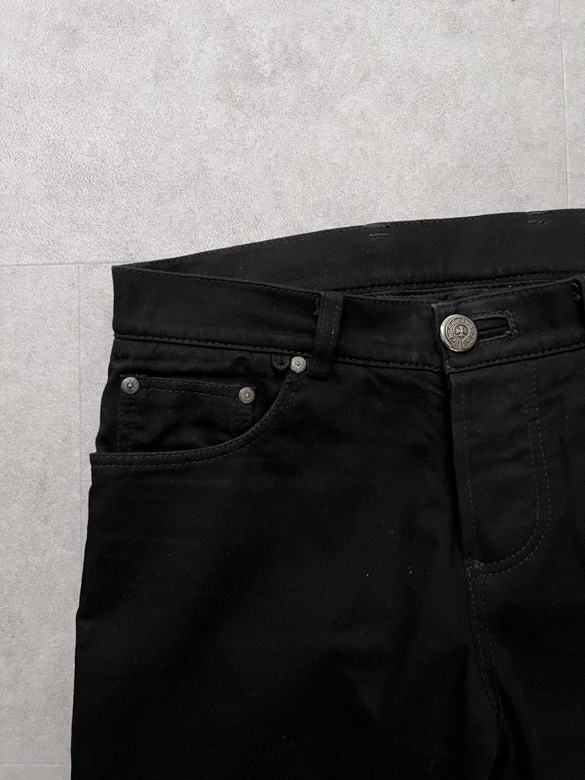 Chrome Hearts Le Fleur Back Zips Jeans Size US 31 - 4 Thumbnail