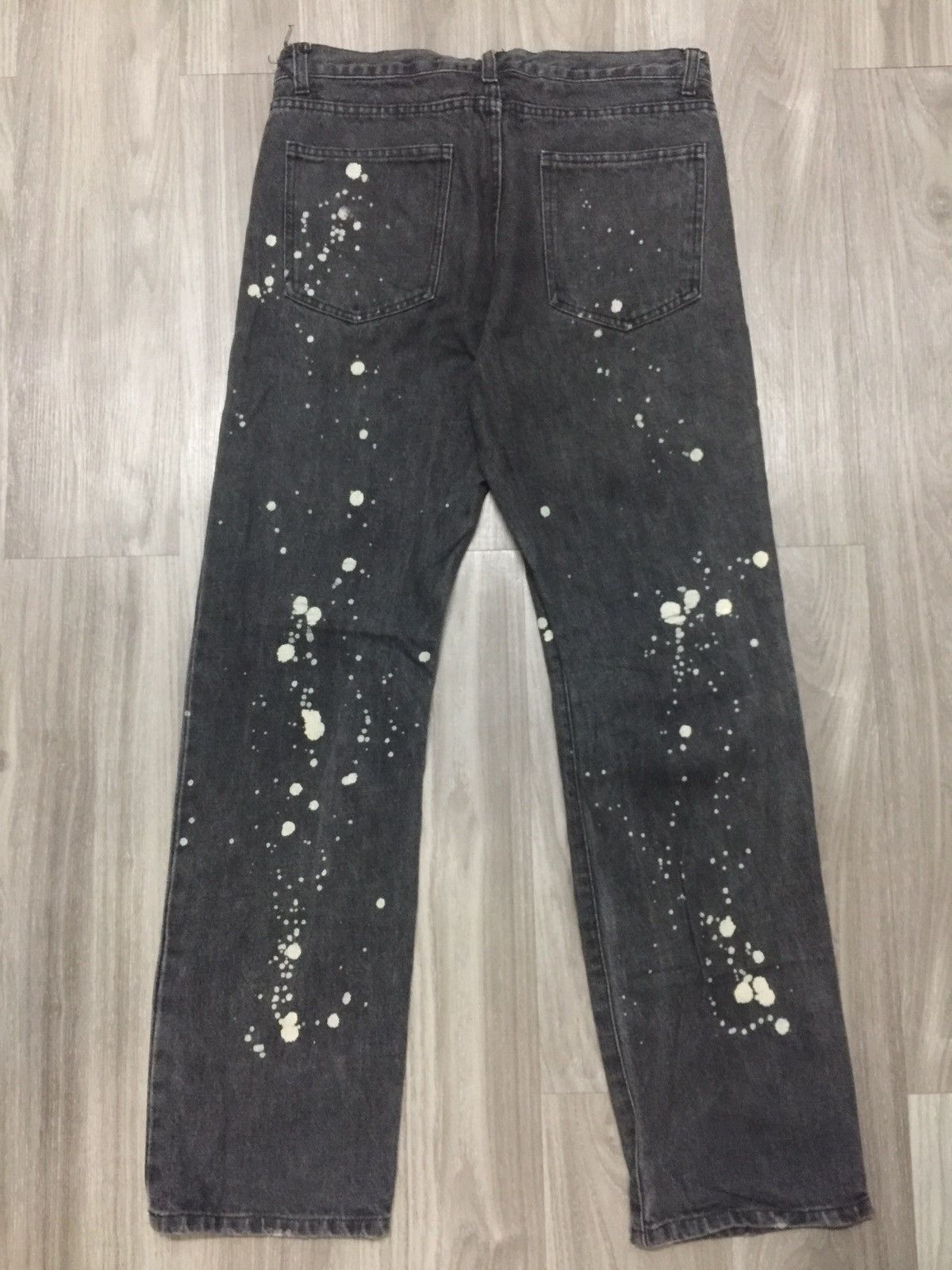 Japanese Brand TETSU RELAX CLOTHING DISTRESSED REPAIRED DENIM JEAN Size US 32 / EU 48 - 9 Thumbnail