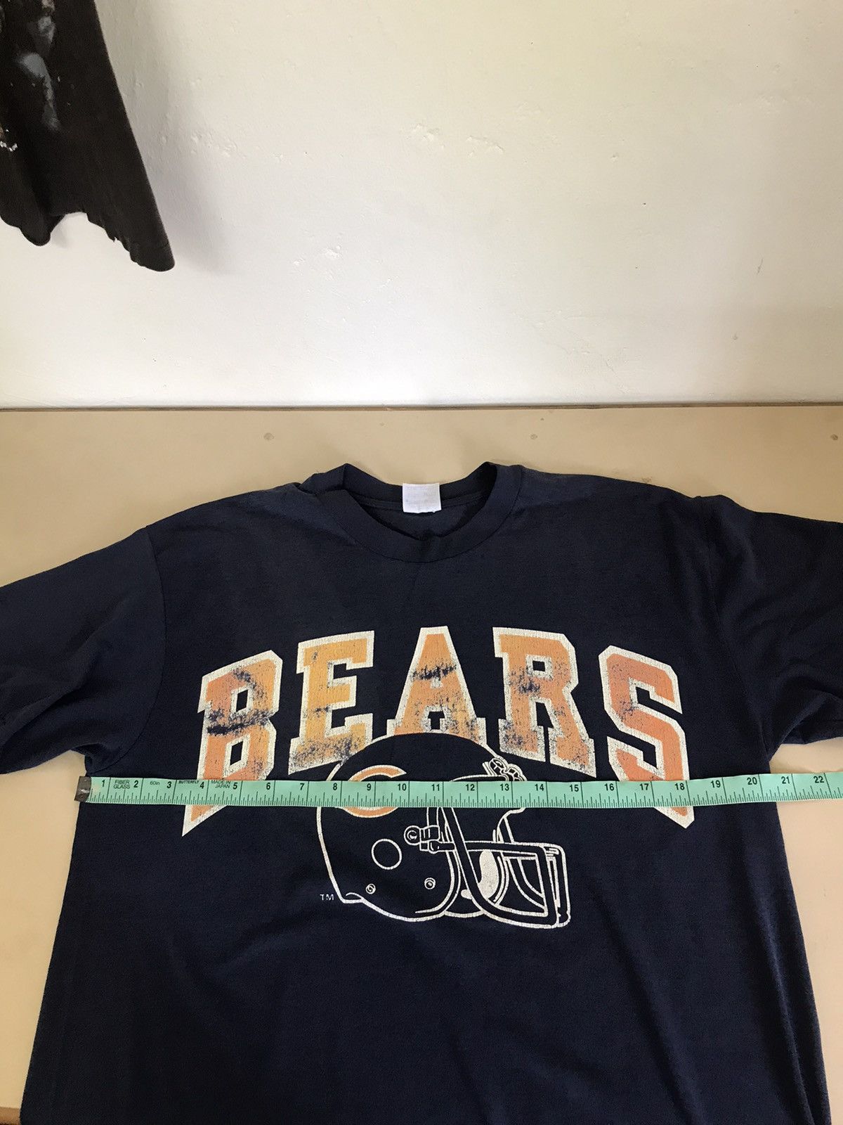 Vintage Vintage 80s Chicago Bears Football Nfl Paperthin T-shirts Size US M / EU 48-50 / 2 - 7 Thumbnail