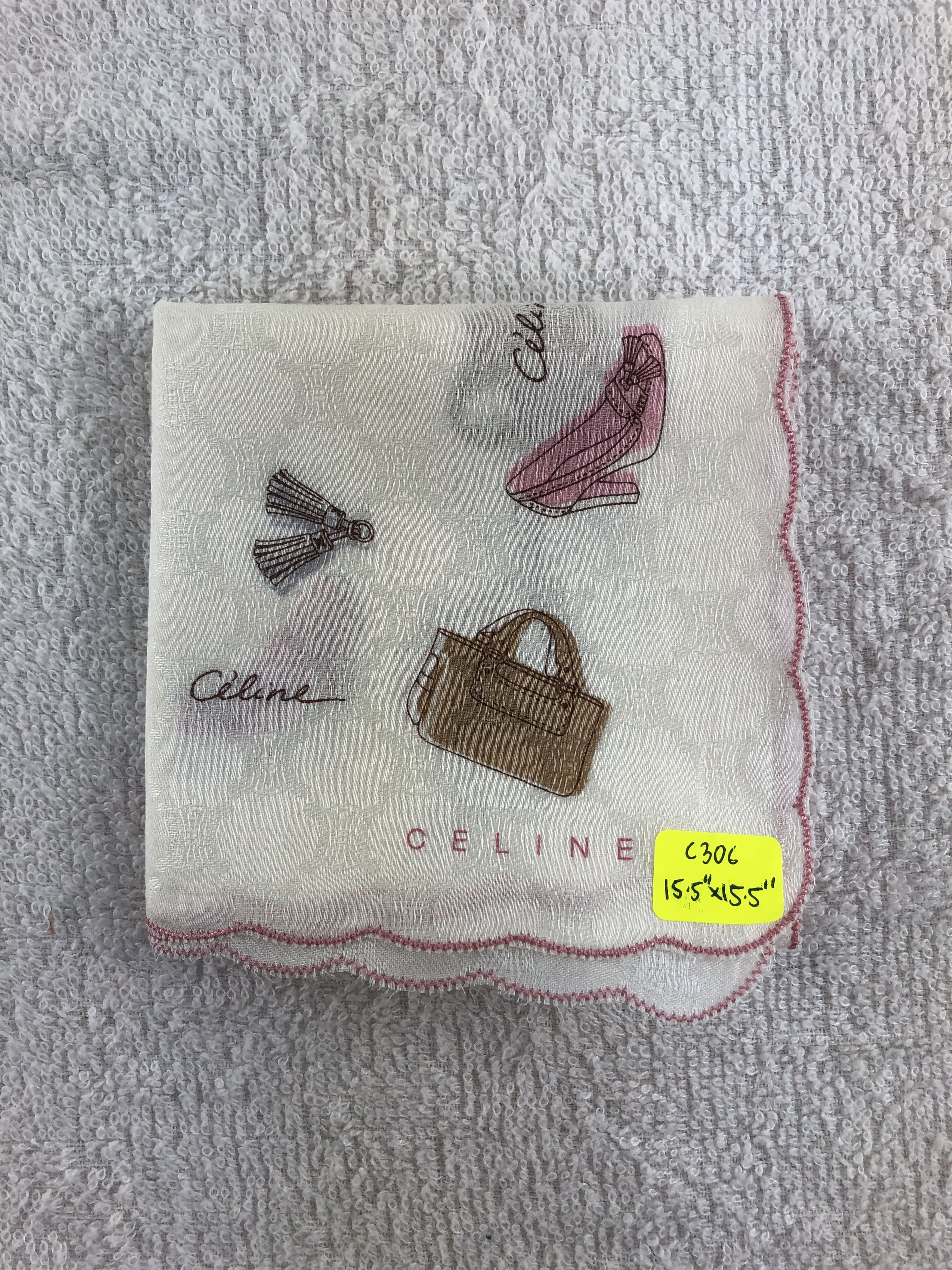 Celine Celine Handkerchief / Bandana / Neckerchief C306 Size ONE SIZE - 8 Thumbnail