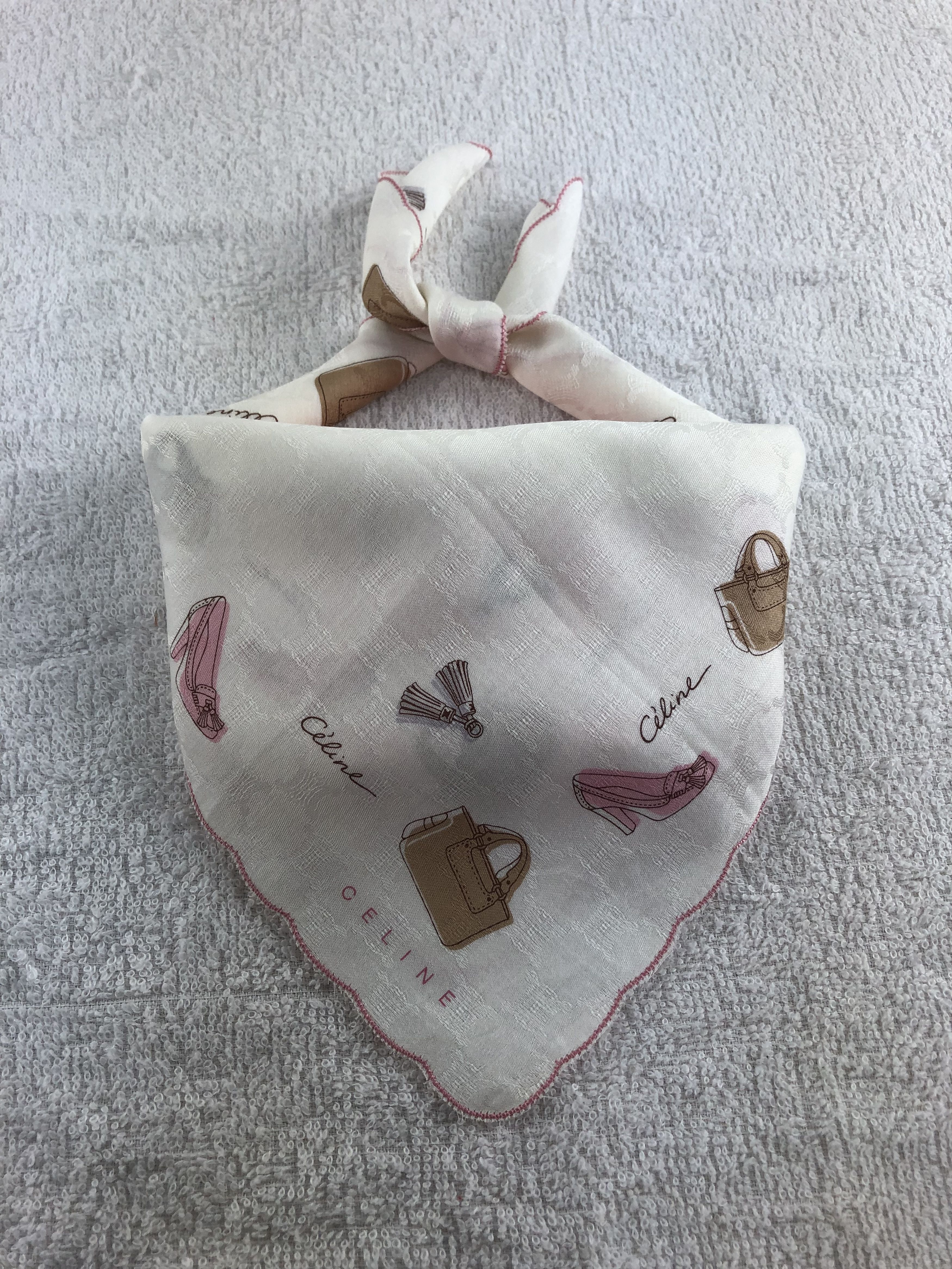 Celine Celine Handkerchief / Bandana / Neckerchief C306 Size ONE SIZE - 1 Thumbnail