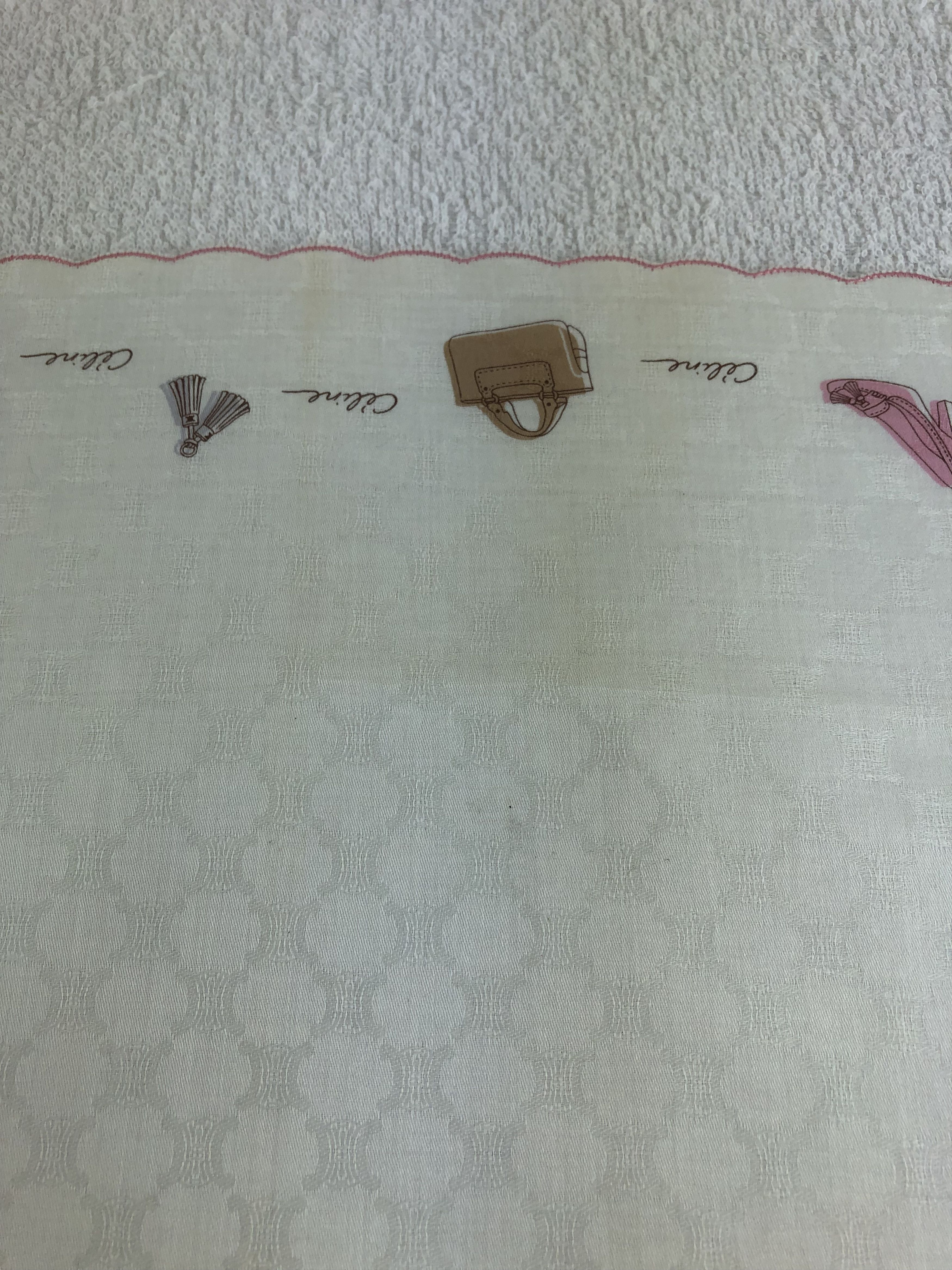 Celine Celine Handkerchief / Bandana / Neckerchief C306 Size ONE SIZE - 7 Thumbnail
