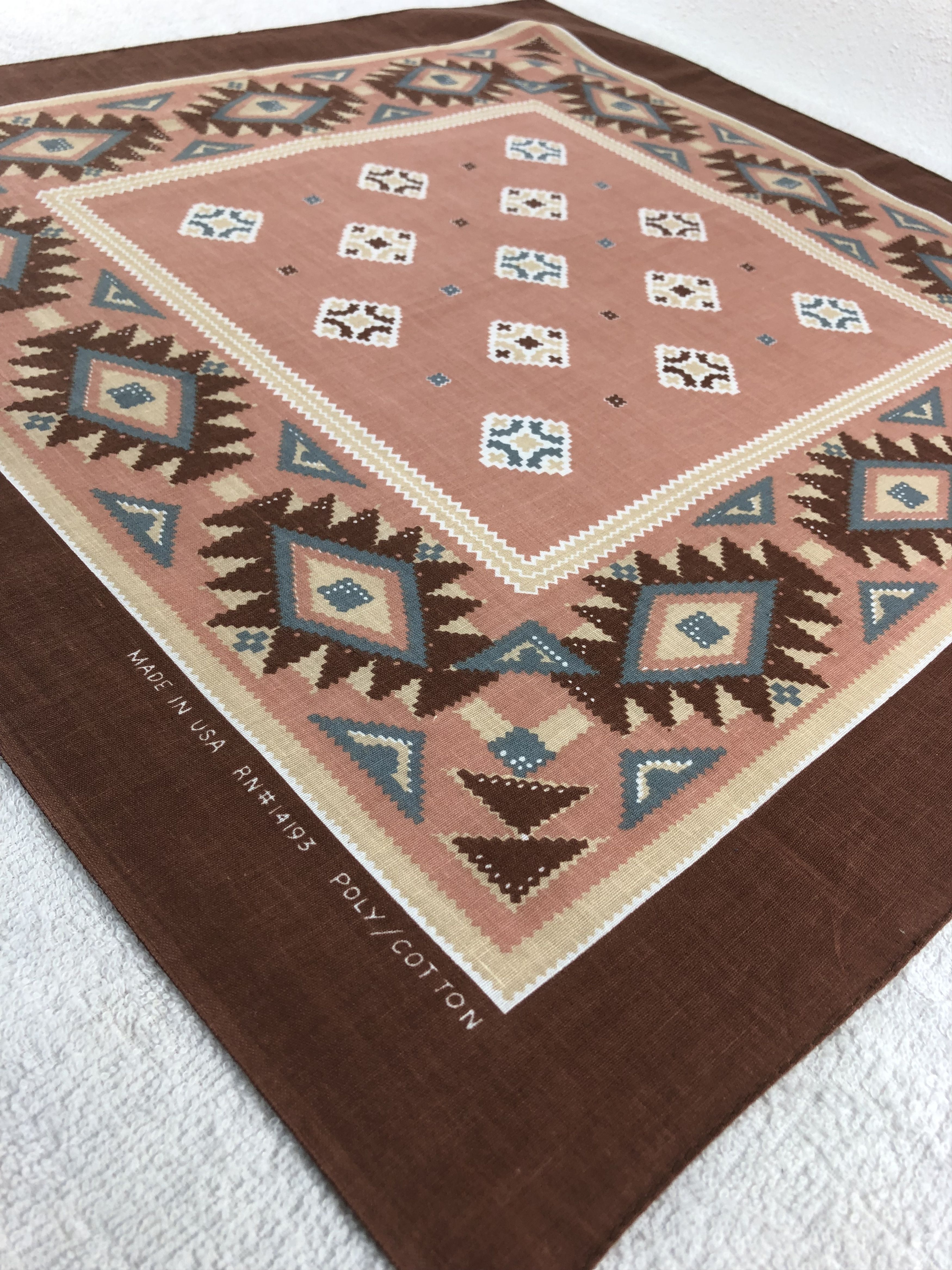 Vintage Vintage Paislee Handkerchief / Bandana / Neckerchief C304 Size ONE SIZE - 4 Thumbnail