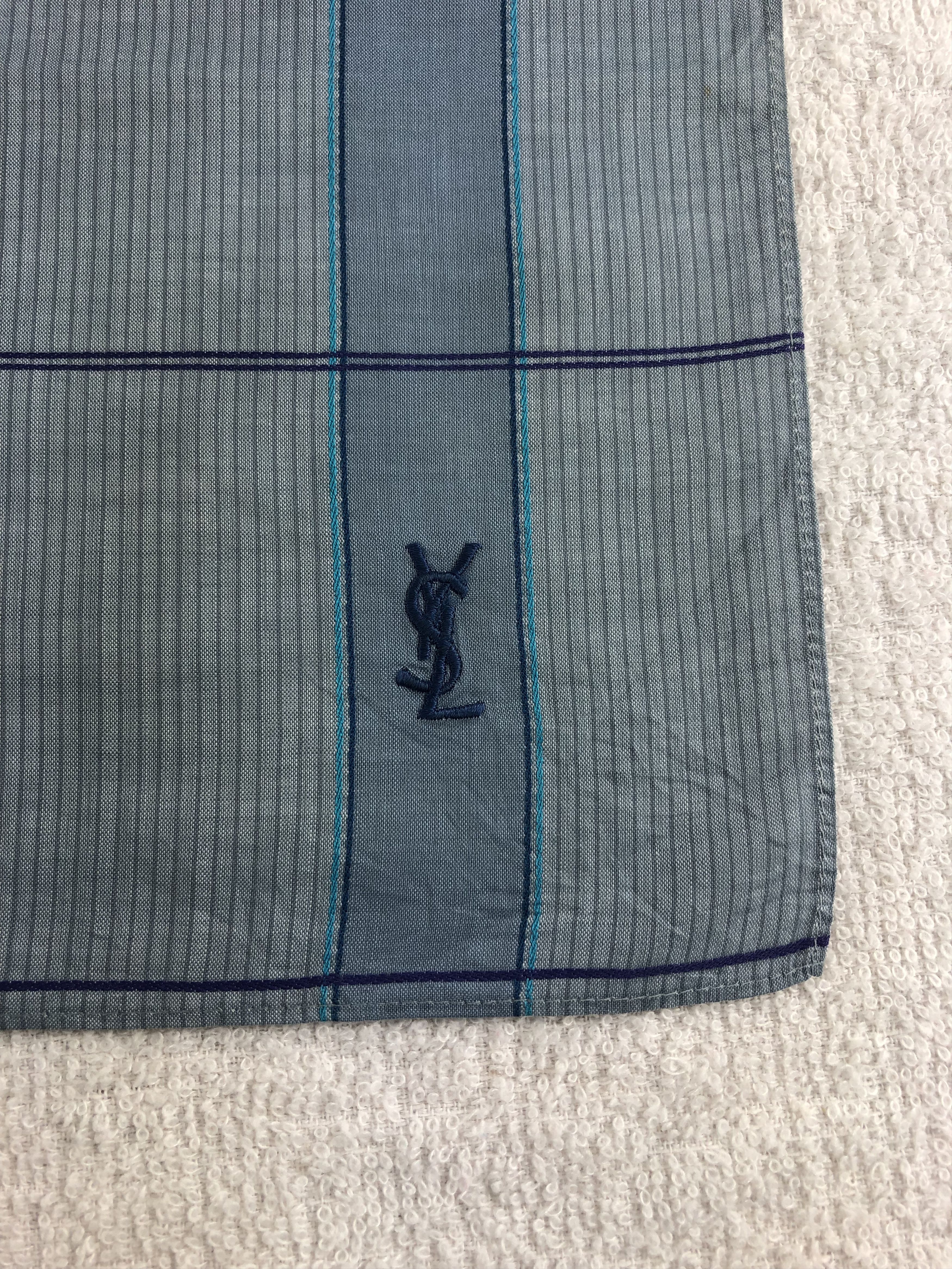 Yves Saint Laurent Yves Saint Laurent Handkerchief / Bandana / Neckerchief C300 Size ONE SIZE - 5 Thumbnail