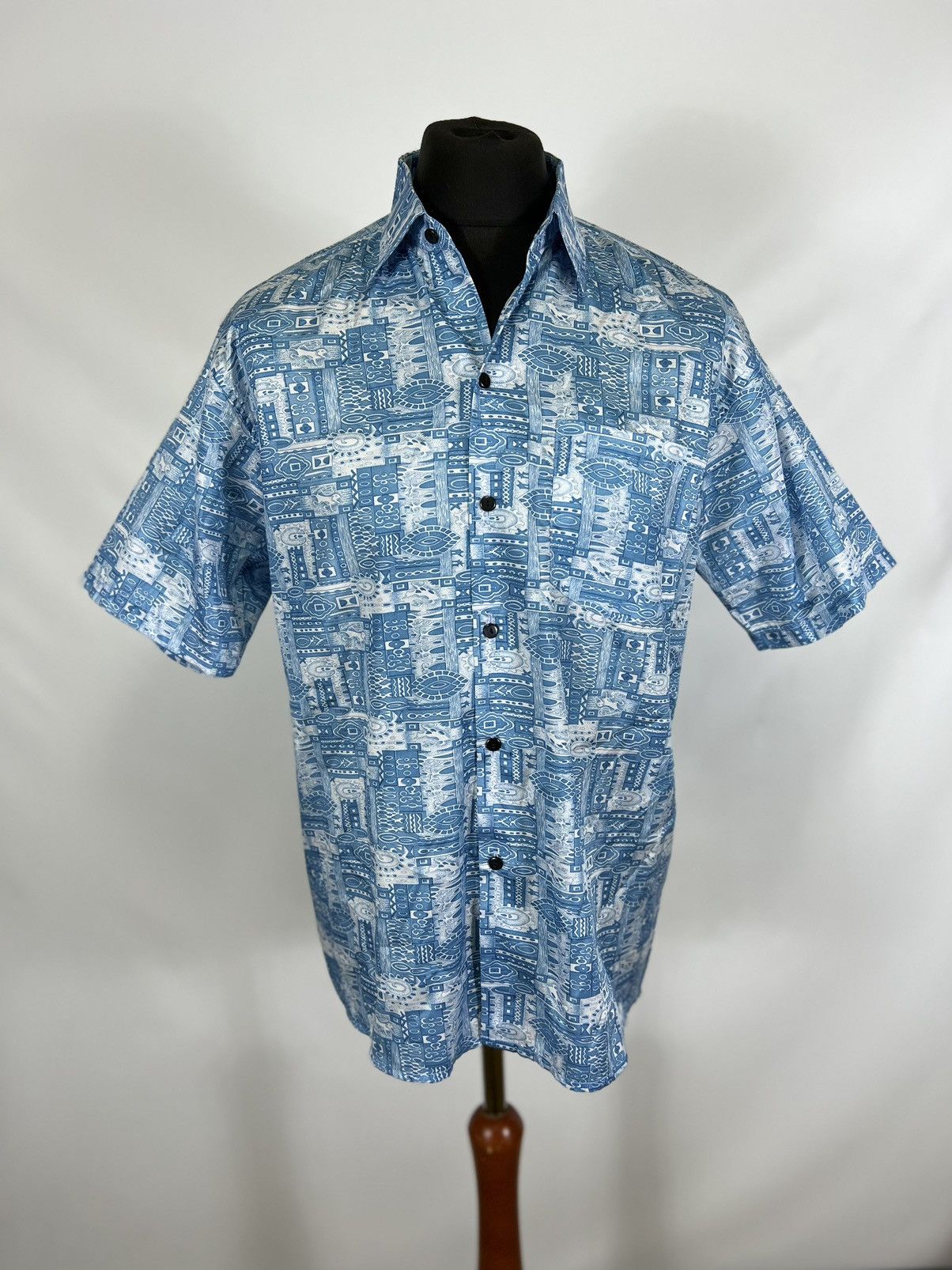 Vintage Vintage Thai Silk Hawaiian shirt Size US M / EU 48-50 / 2 - 1 Thumbnail