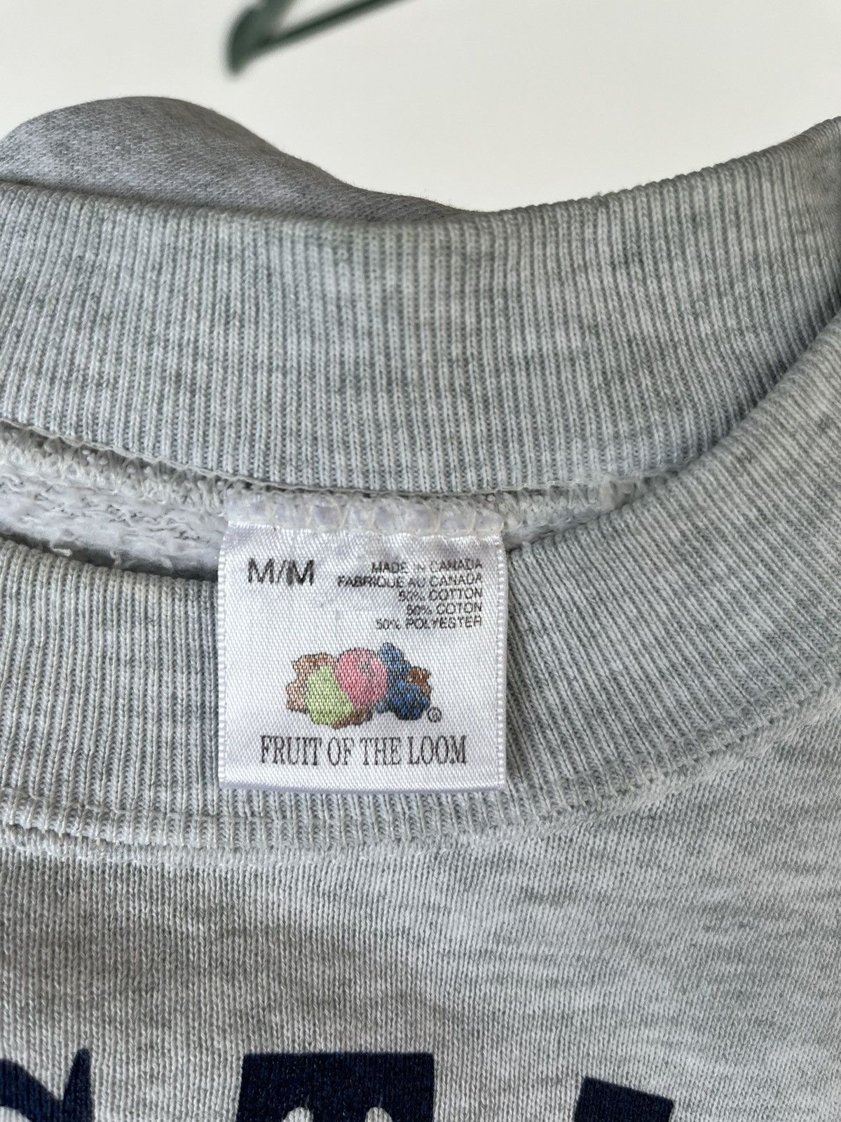 Fruit Of The Loom Vintage 90s Whistler Canada Maps Sweatshirt Size US M / EU 48-50 / 2 - 4 Thumbnail