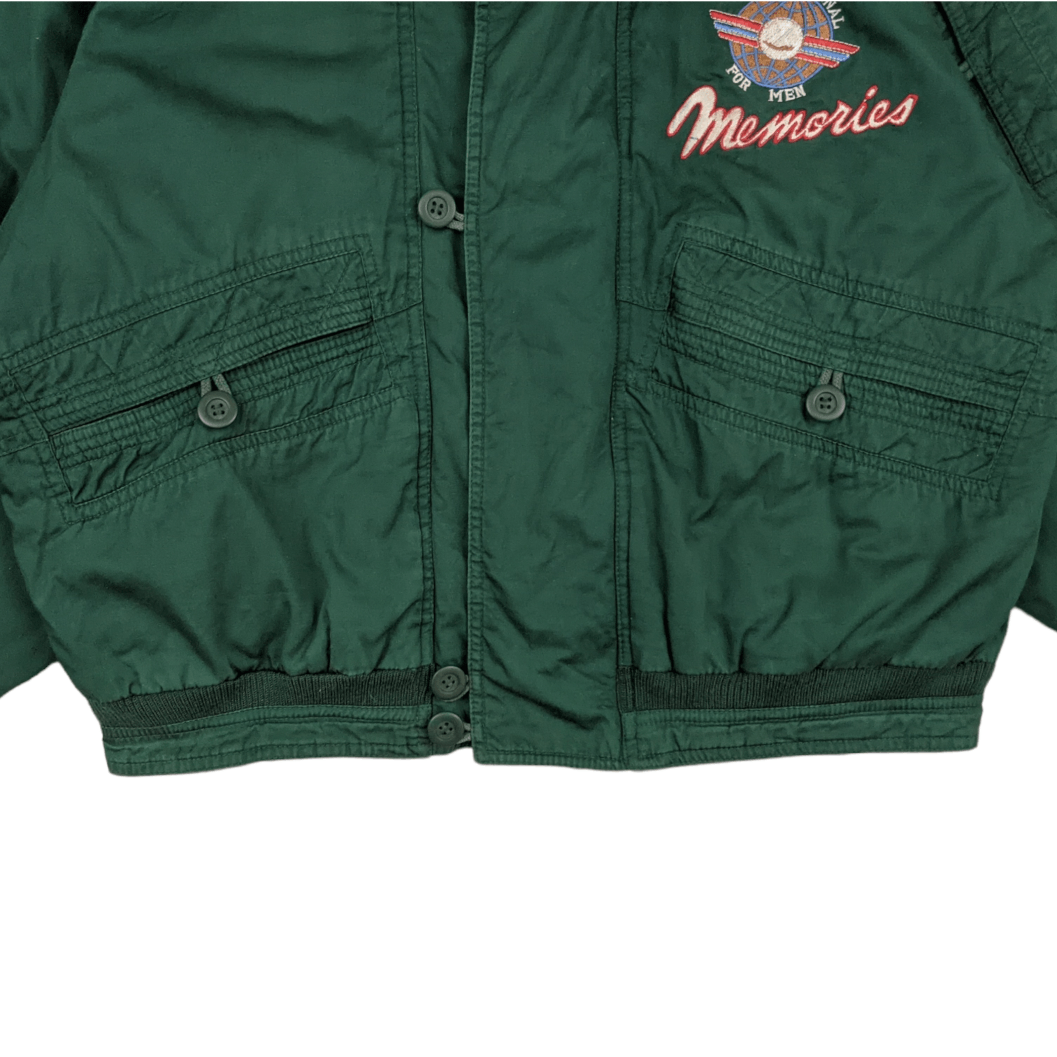Japanese Brand × Vintage Vintage MONELLO Fishing Hunting Outdoors Bomber Style Jacket Size US L / EU 52-54 / 3 - 6 Thumbnail