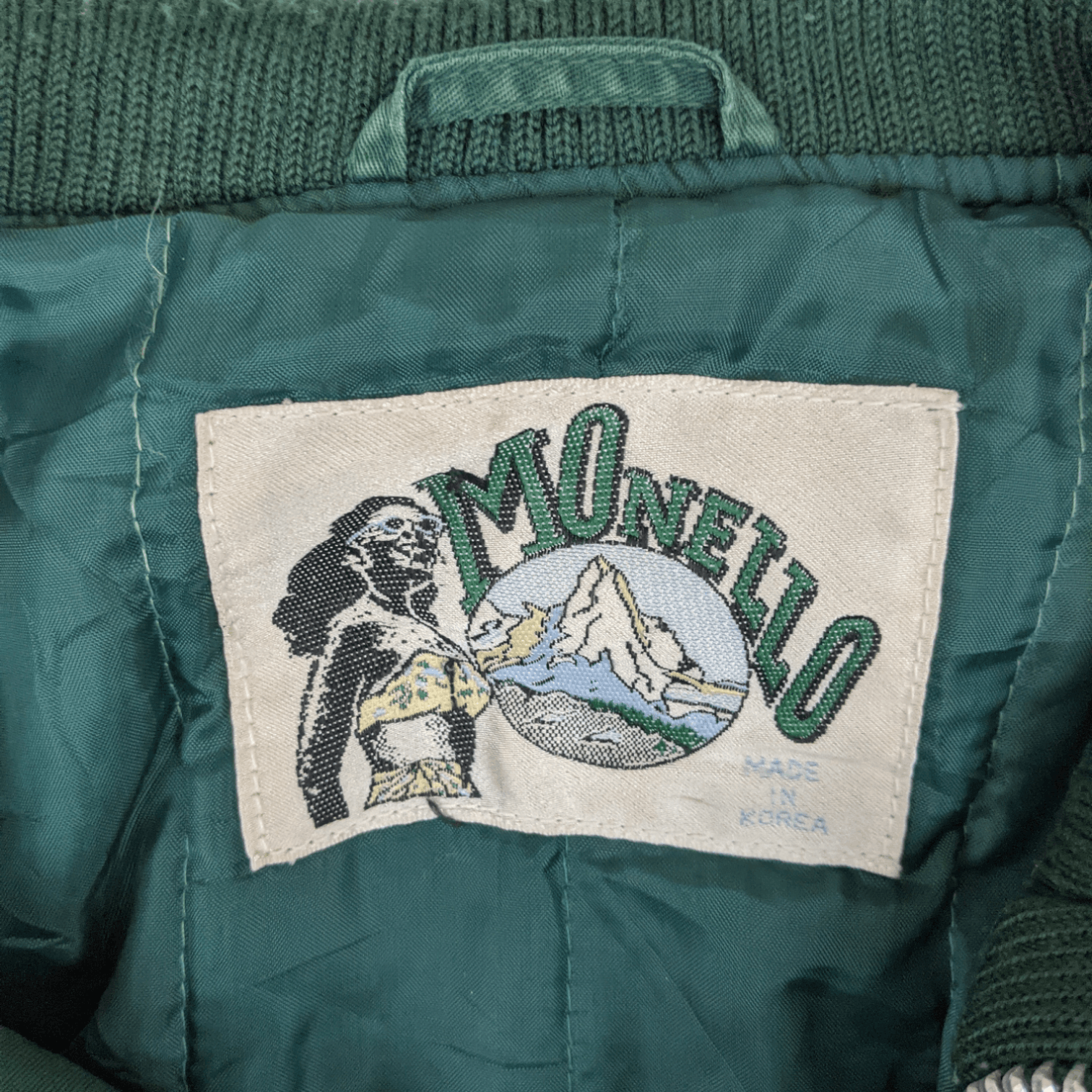 Japanese Brand × Vintage Vintage MONELLO Fishing Hunting Outdoors Bomber Style Jacket Size US L / EU 52-54 / 3 - 10 Thumbnail