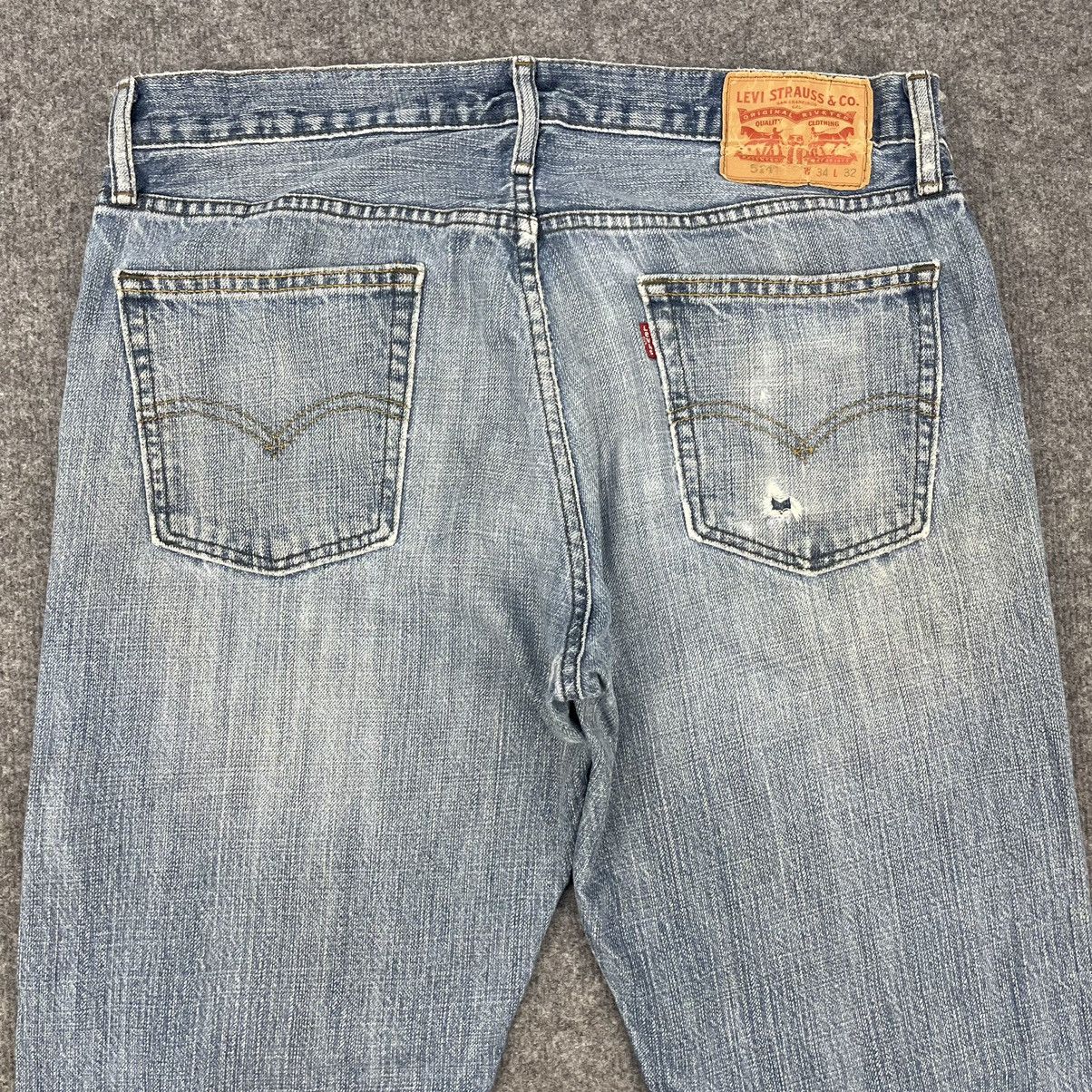 Levi's × Vintage Vintage Levi's 514 Distresseed -wc039 Size US 34 / EU 50 - 9 Thumbnail