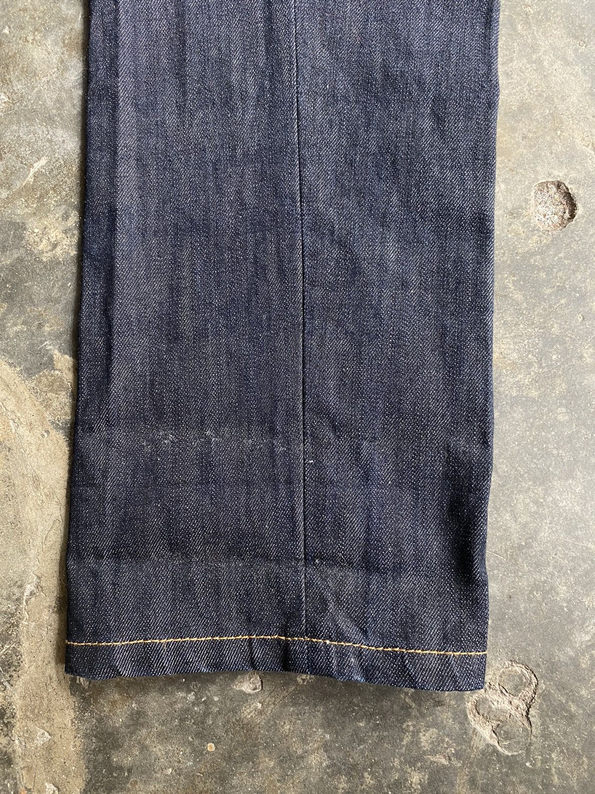 Japanese Brand Double Waits Design Jeans Size US 31 - 6 Thumbnail