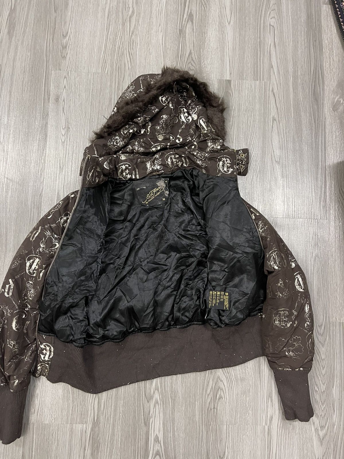 Christian Audigier × Ed Hardy Ed Hardy Christian Audigier Full print puffy jacket Size M / US 6-8 / IT 42-44 - 10 Thumbnail